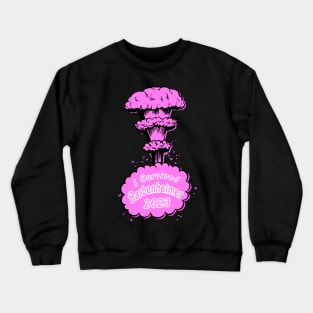 Survived Barbenheimer Talk Bubble Crewneck Sweatshirt